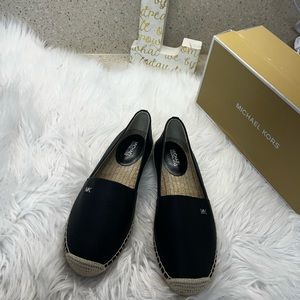 Kendrick Leather Slip-On Espadrille Size7